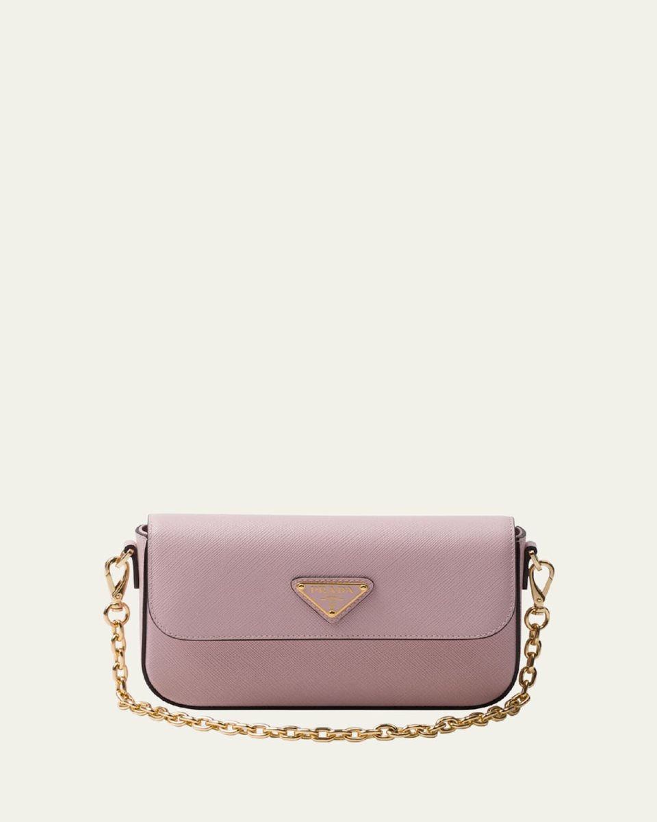 Mini Flap Leather Crossbody Bag